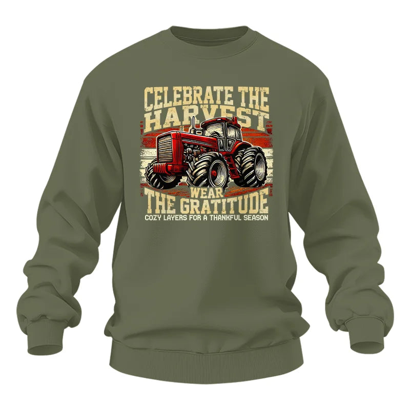 Celebrate the Harvest Wear the Gratitude - Unisex Heavy Blend™ Crewneck Sweatshirt