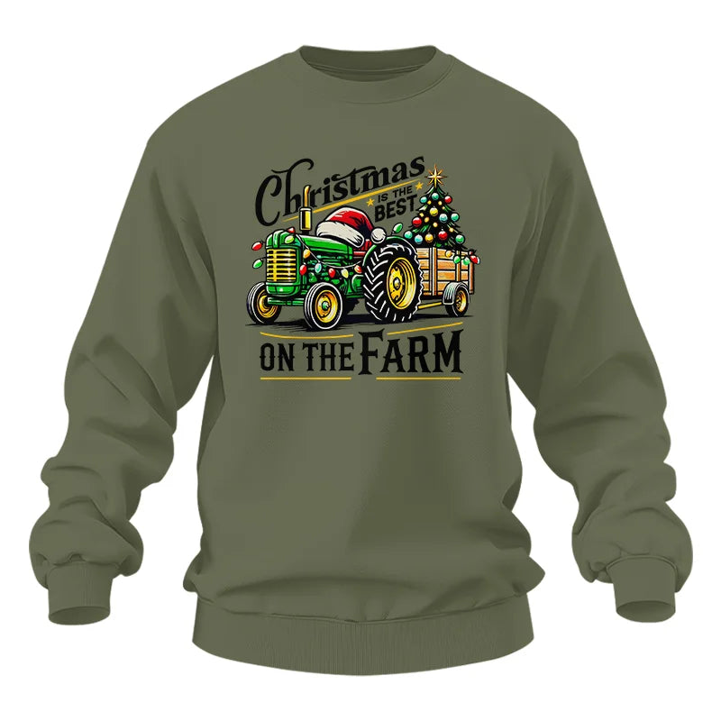 Christmas Is The Best On The Farm 3 - Unisex Heavy Blend™ Crewneck Sweatshirt