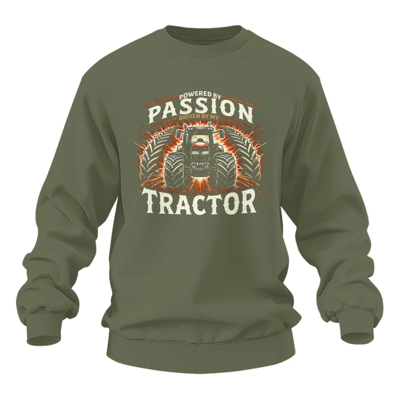 Driven By My Tractor - Unisex Heavy Blend™ Crewneck Sweatshirt