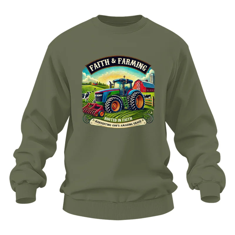 Faith And Farming 2 - Unisex Heavy Blend™ Crewneck Sweatshirt