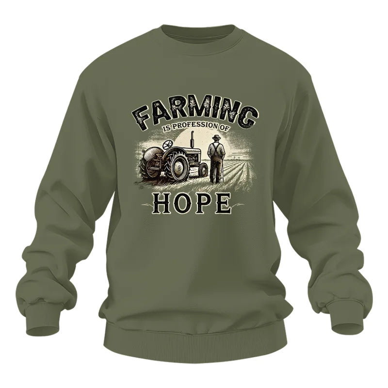 Image of Farming Is A Profession Of Hope 2 - Unisex Heavy Blend™ Crewneck Sweatshirt