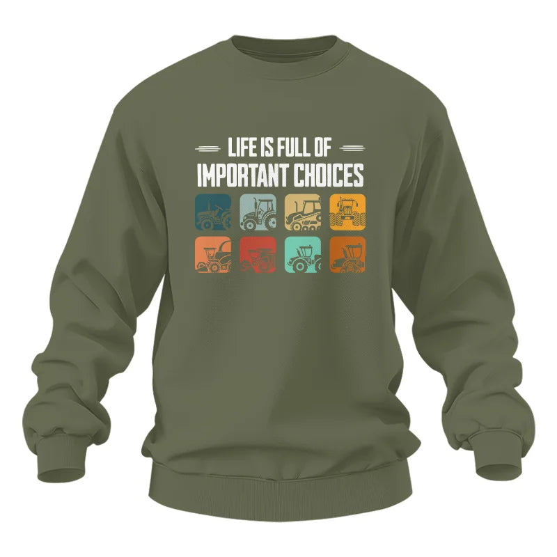 Image of Life Is Full Important Choices 36 - Unisex Heavy Blend™ Crewneck Sweatshirt