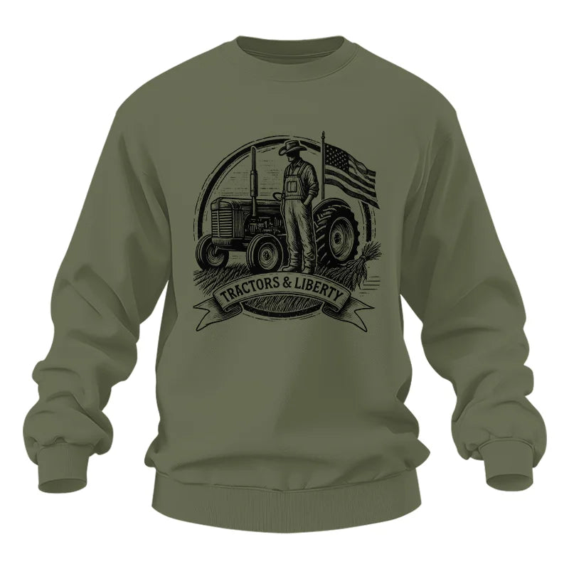 Image of Tractors And Liberty - Unisex Heavy Blend™ Crewneck Sweatshirt