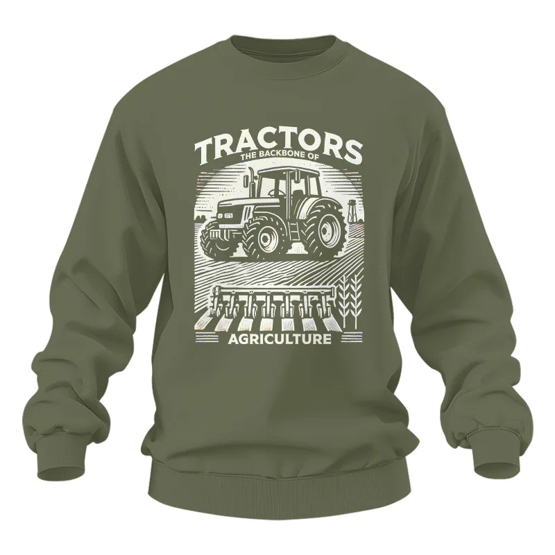 Tractors The Backbone Of Agriculture - Unisex Heavy Blend™ Crewneck Sweatshirt