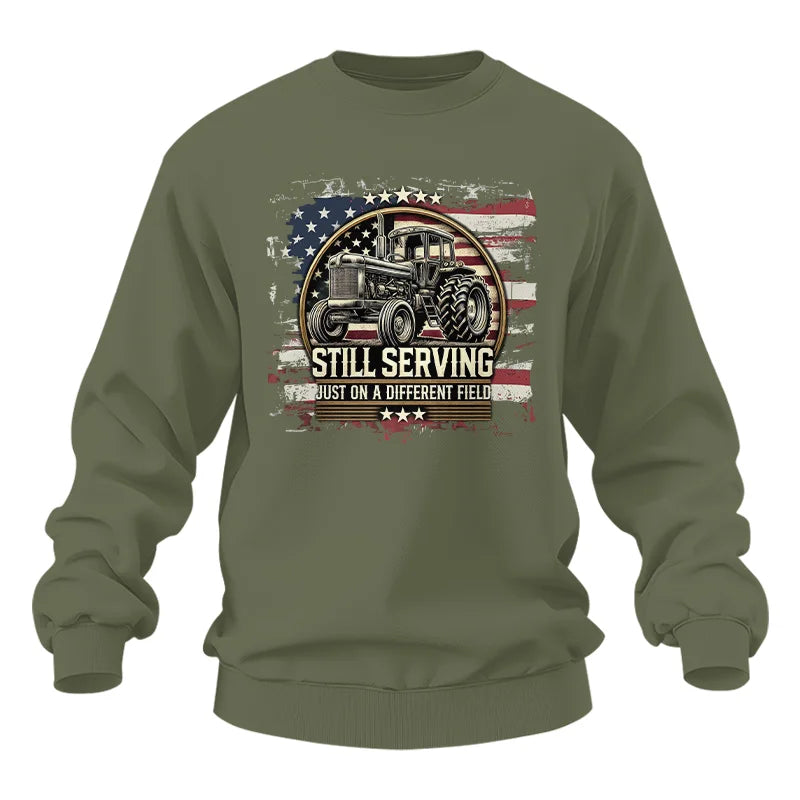 Veteran Farmer Still Serving 1 - Unisex Heavy Blend™ Crewneck Sweatshirt