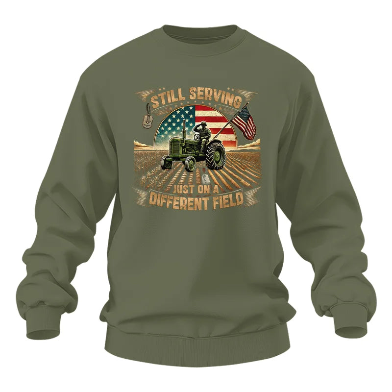 Veteran Farmer Still Serving 8 - Unisex Heavy Blend™ Crewneck Sweatshirt