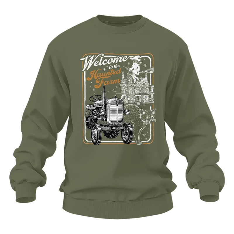 Welcome To The Haunted Farm 2 - Unisex Heavy Blend™ Crewneck Sweatshirt