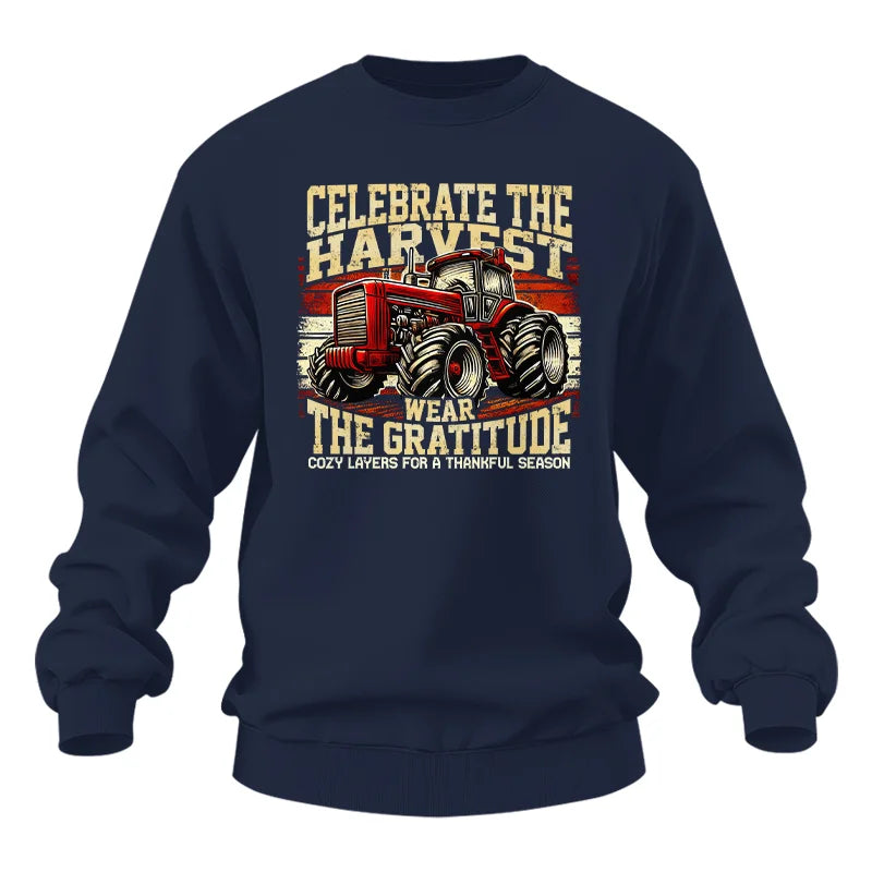 Celebrate the Harvest Wear the Gratitude - Unisex Heavy Blend™ Crewneck Sweatshirt