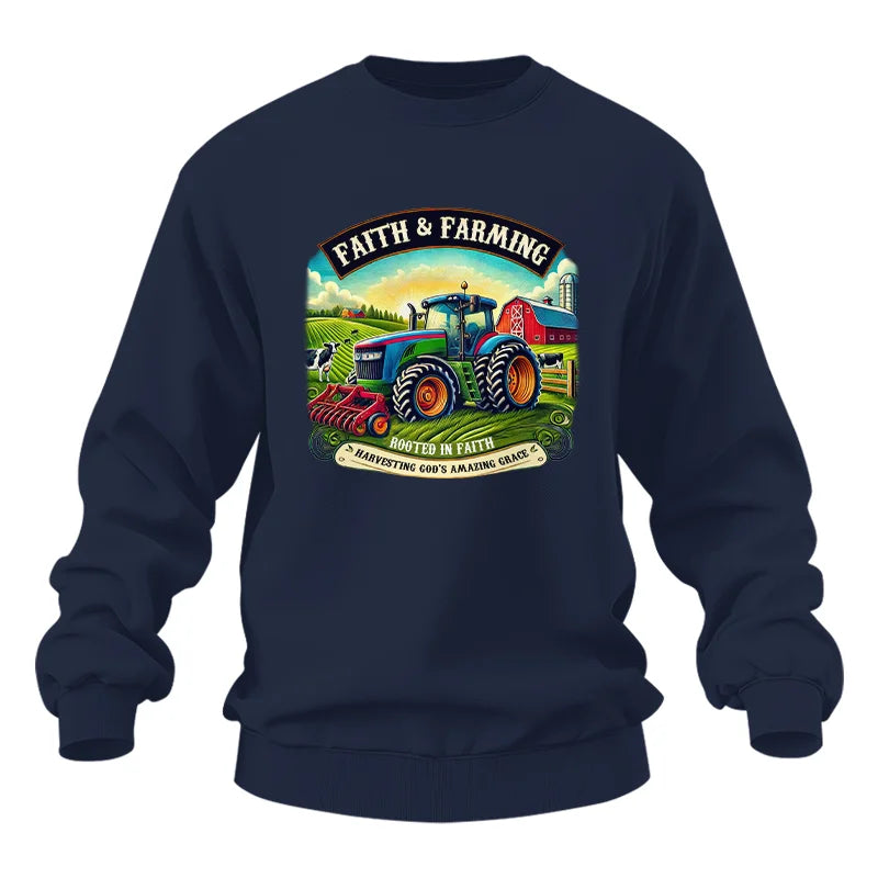 Faith And Farming 2 - Unisex Heavy Blend™ Crewneck Sweatshirt