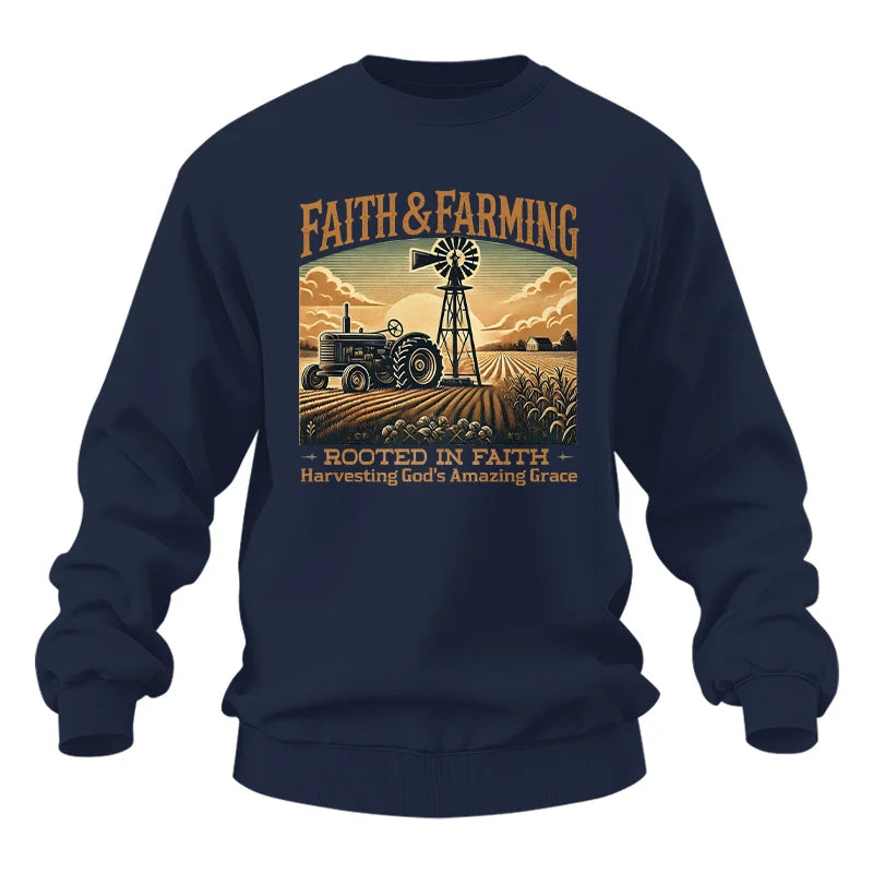 Faith And Farming 3 - Unisex Heavy Blend™ Crewneck Sweatshirt