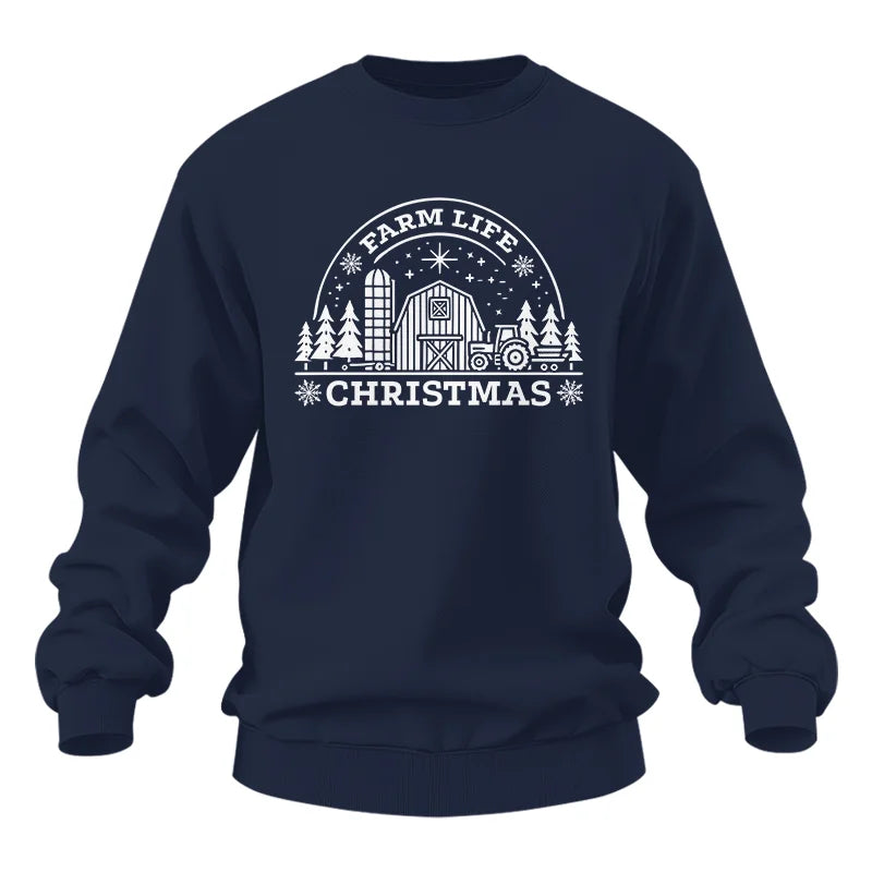 Farm Life Christmas 4 - Unisex Heavy Blend™ Crewneck Sweatshirt