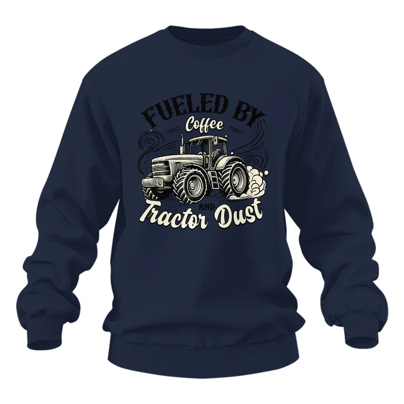 Fueled By Coffee And Tractor Dust 2 - Unisex Heavy Blend™ Crewneck Sweatshirt