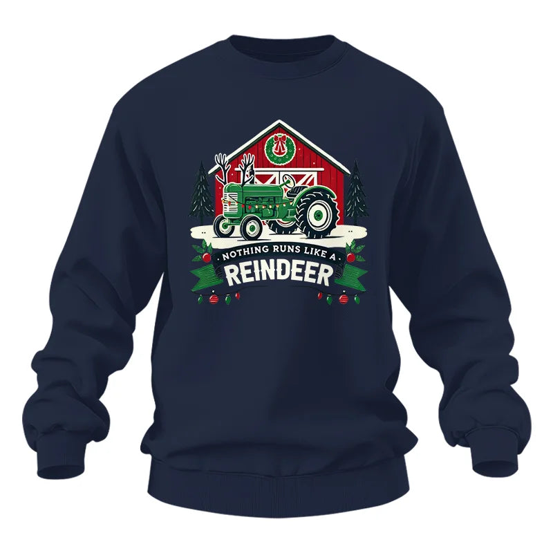 Nothing Runs Like A Reindeer 2 - Unisex Heavy Blend™ Crewneck Sweatshirt