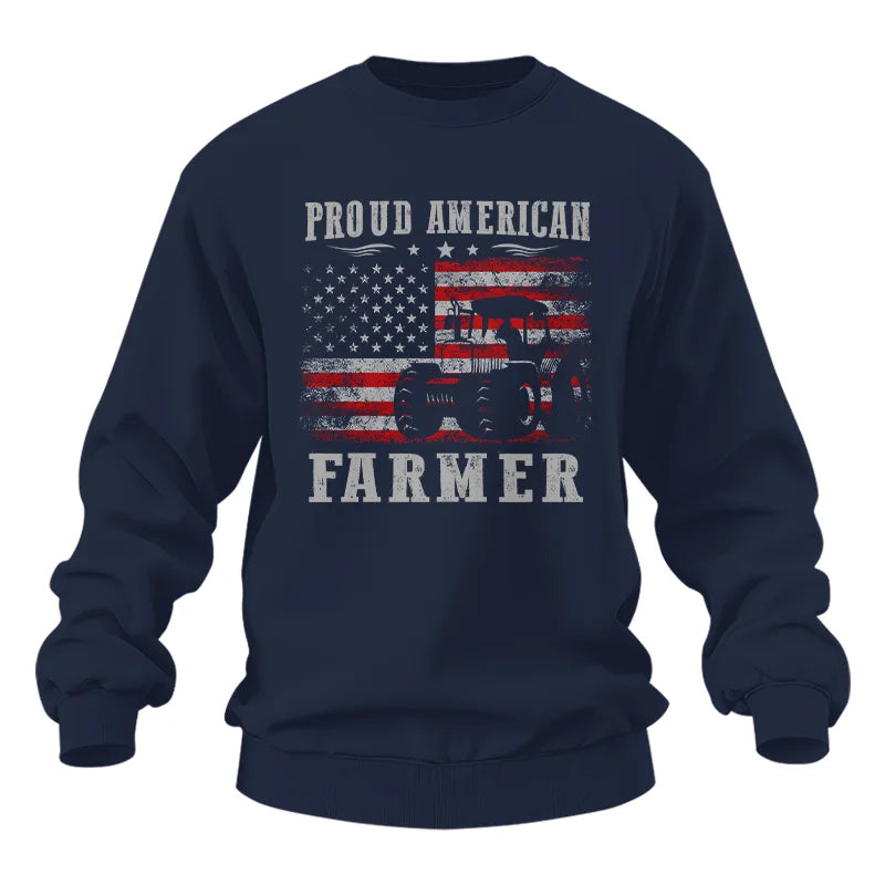 Proud American Farmer - Unisex Heavy Blend™ Crewneck Sweatshirt