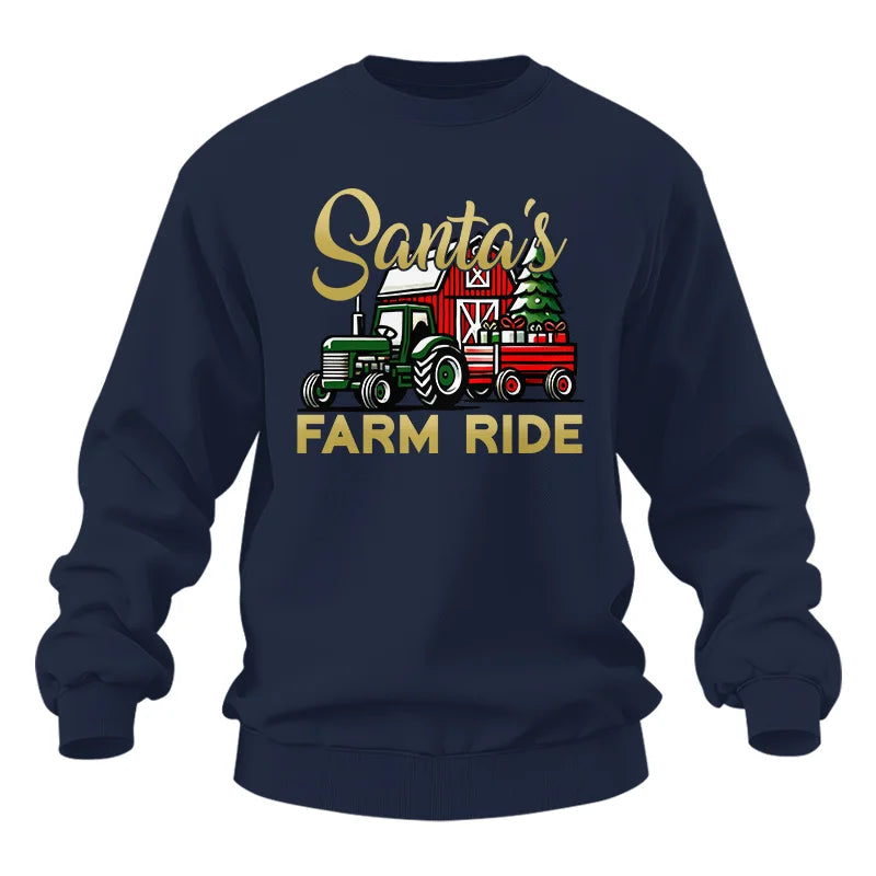 Image of Santa's Farm Ride 2 - Unisex Heavy Blend™ Crewneck Sweatshirt