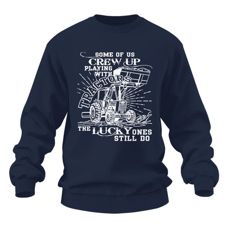 Some Of Us Grew Up Playing With Tractors 1 - Unisex Heavy Blend™ Crewneck Sweatshirt