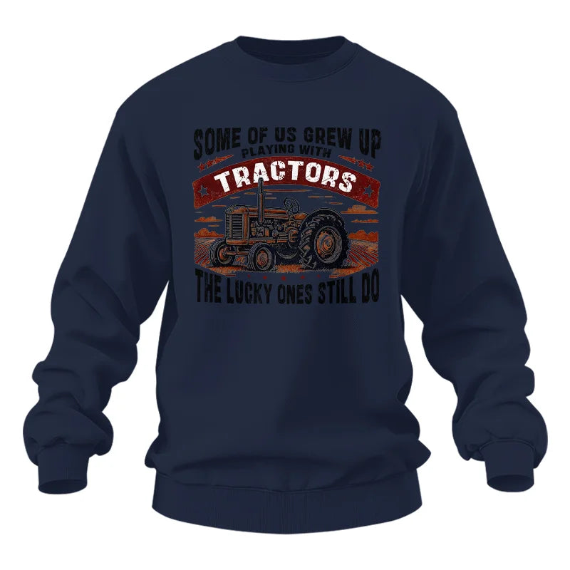 Image of Some Of Us Grew Up Playing With Tractors 2 - Unisex Heavy Blend™ Crewneck Sweatshirt