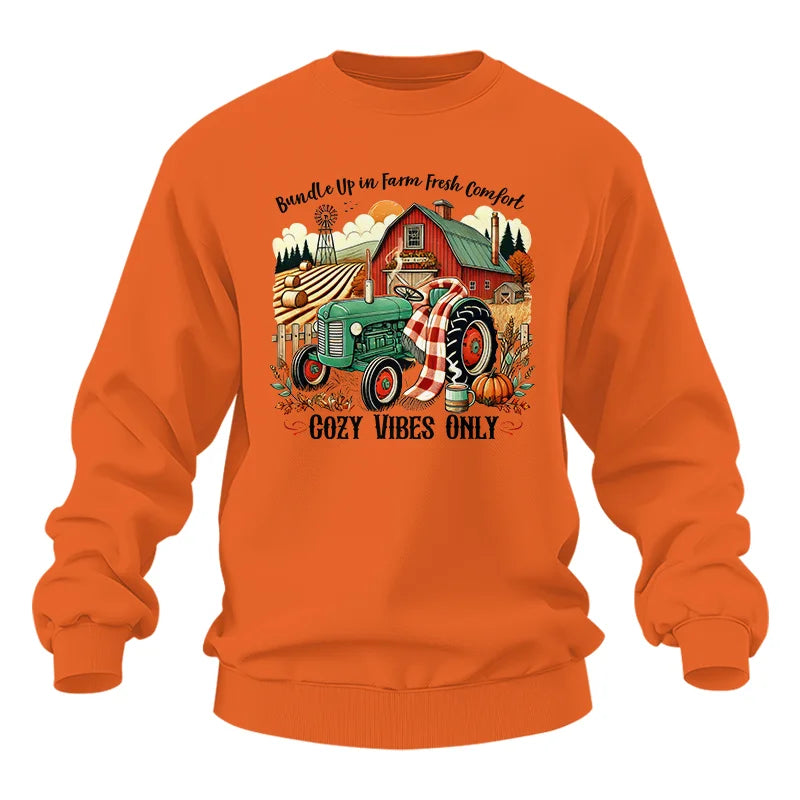 Bundle Up in Farm Fresh Comfort_Cozy Vibes Only - Unisex Heavy Blend™ Crewneck Sweatshirt