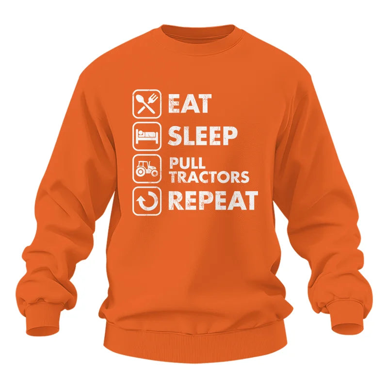 Eat Sleep Pull Tractors Repeat - Unisex Heavy Blend™ Crewneck Sweatshirt