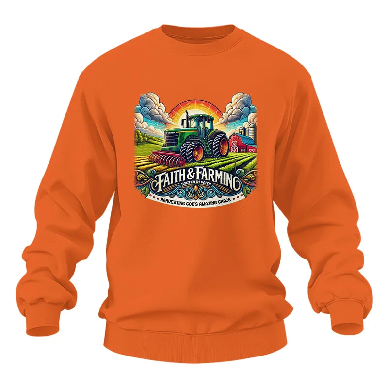 Faith and Farming 5 - Unisex Heavy Blend™ Crewneck Sweatshirt