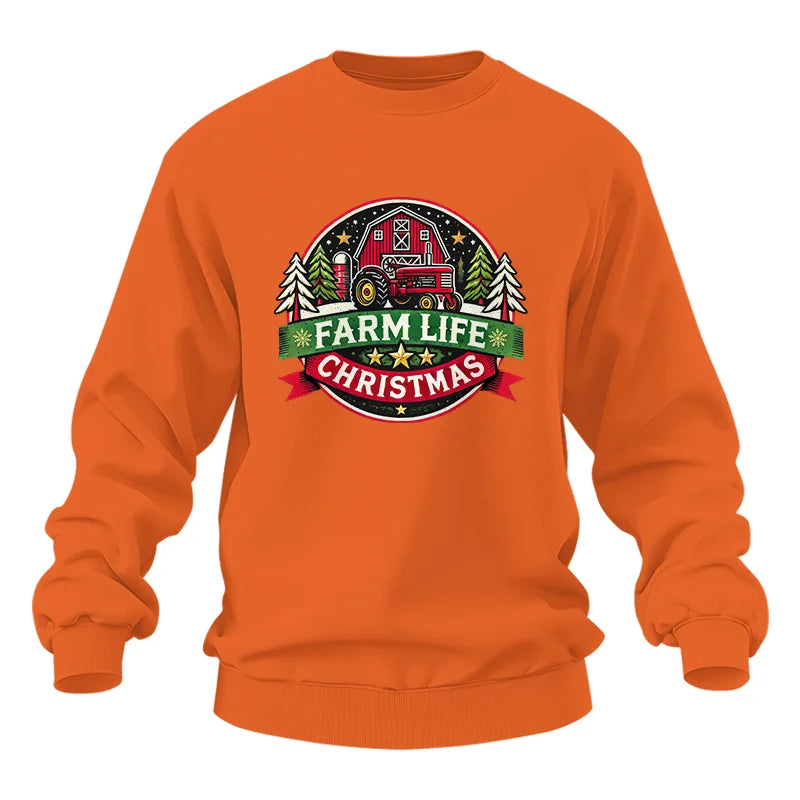 Image of Farm Life Christmas 3 - Unisex Heavy Blend™ Crewneck Sweatshirt