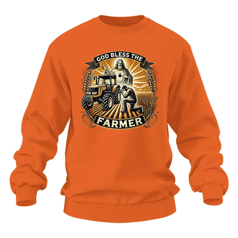 Image of God Bless The Farmer 2 - Unisex Heavy Blend™ Crewneck Sweatshirt