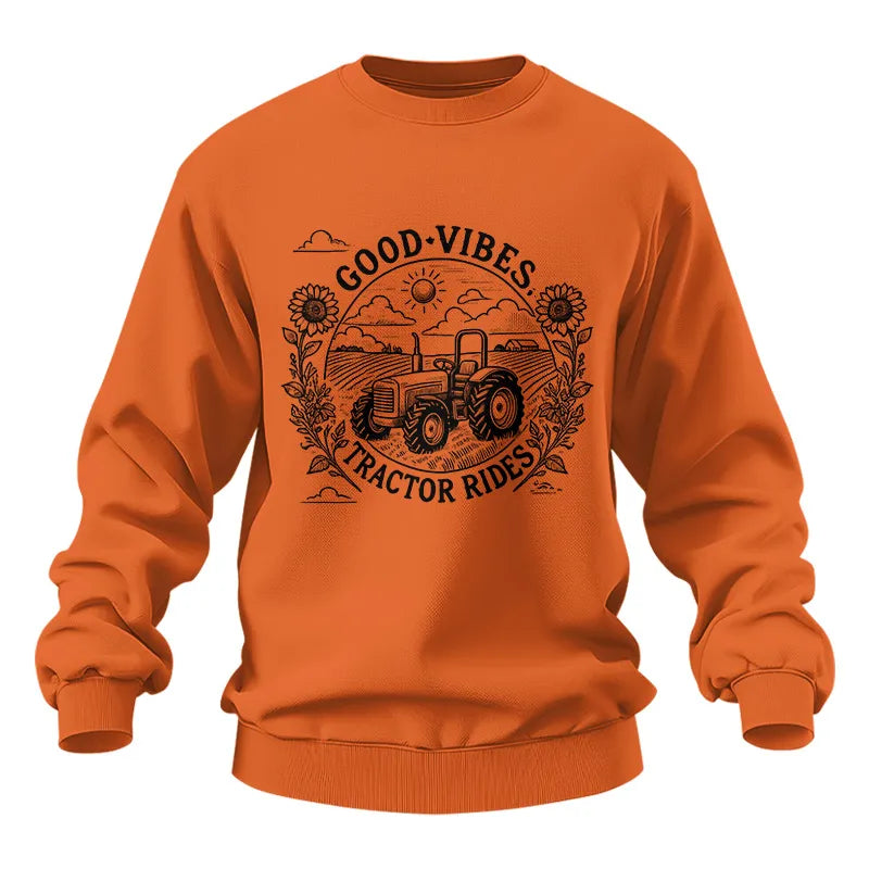 Good Vibes Tractor Rides - Unisex Heavy Blend™ Crewneck Sweatshirt