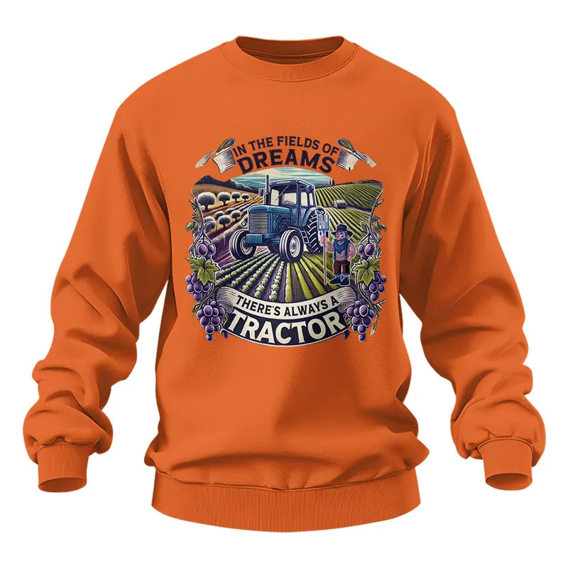 In The Fields Of Dreams There's Always A Tractor 1 - Unisex Heavy Blend™ Crewneck Sweatshirt