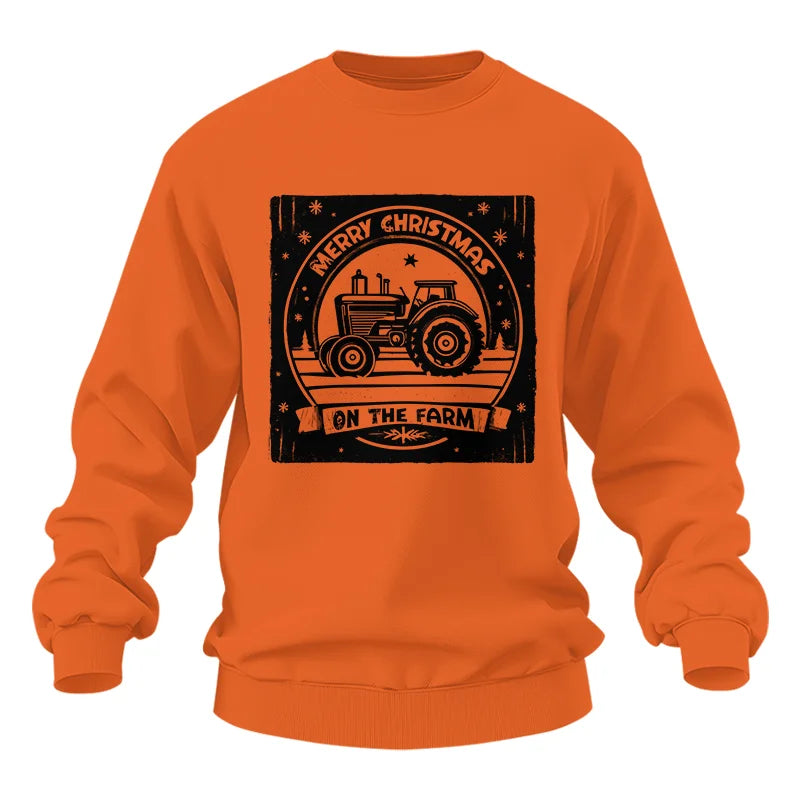 Image of Merry Chritmas On The Farm 5 - Unisex Heavy Blend™ Crewneck Sweatshirt