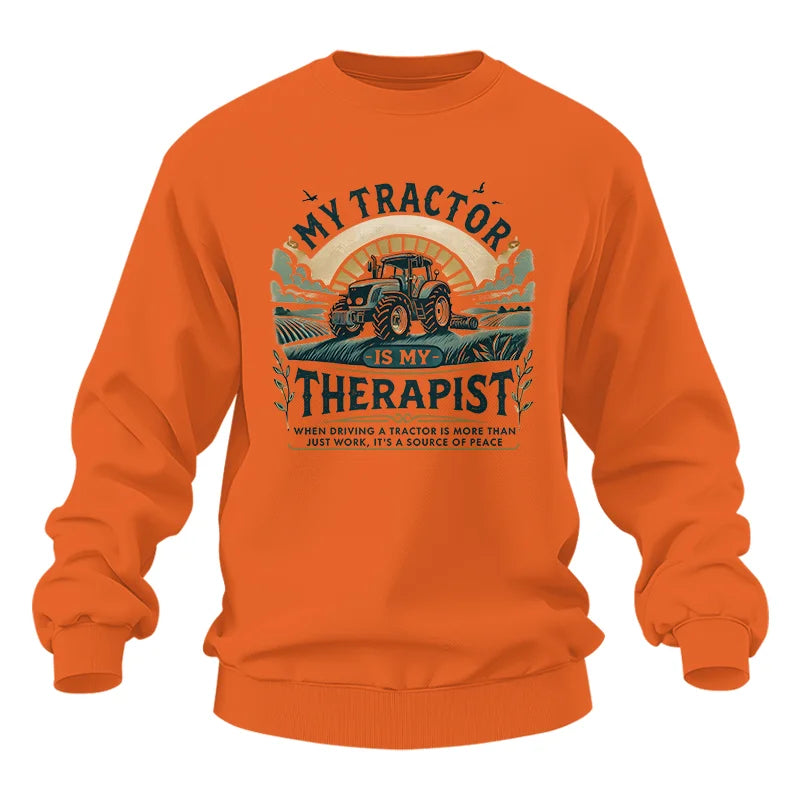 Image of My Tractor Is My Therapist - Unisex Heavy Blend™ Crewneck Sweatshirt