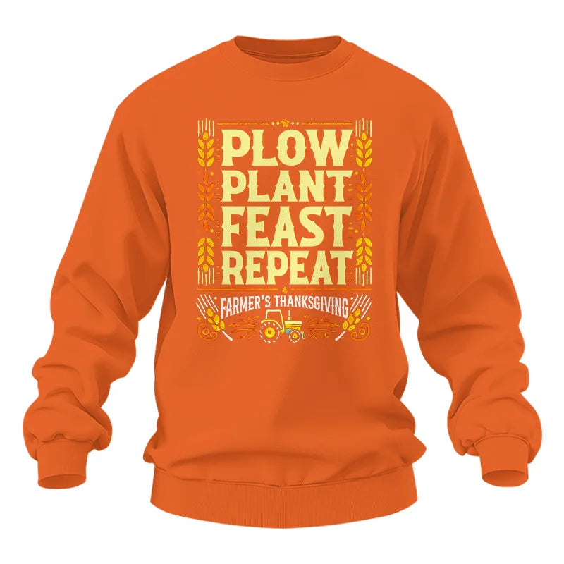 Plow Plant Feast Repeat - Unisex Heavy Blend™ Crewneck Sweatshirt