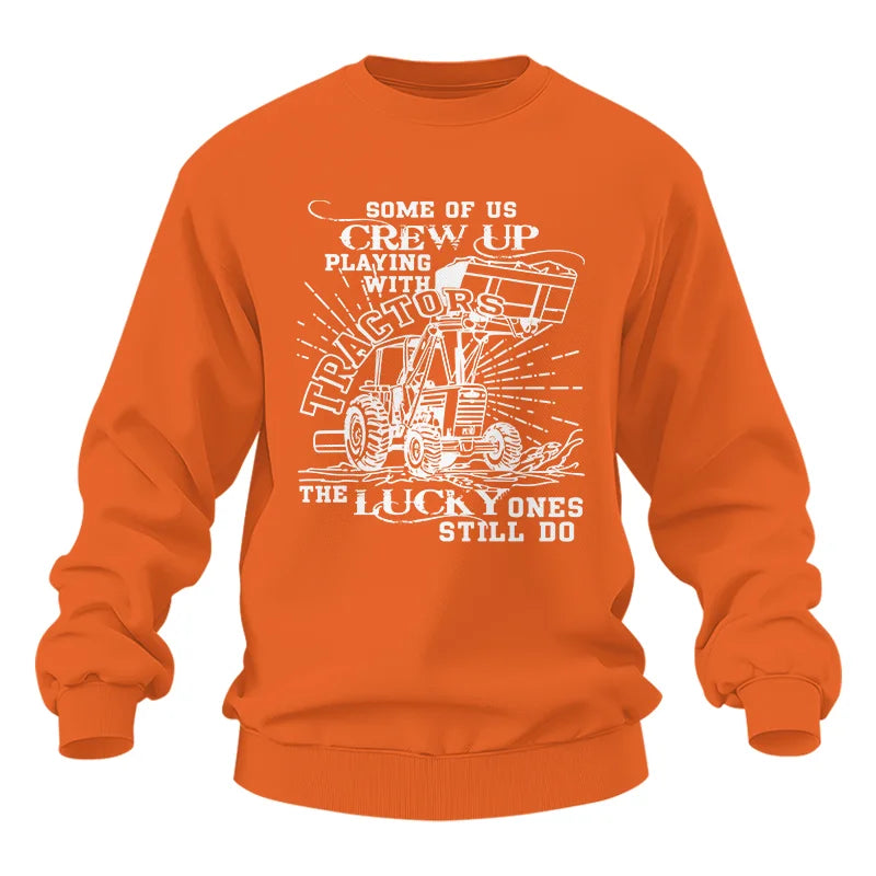 Image of Some Of Us Grew Up Playing With Tractors 1 - Unisex Heavy Blend™ Crewneck Sweatshirt