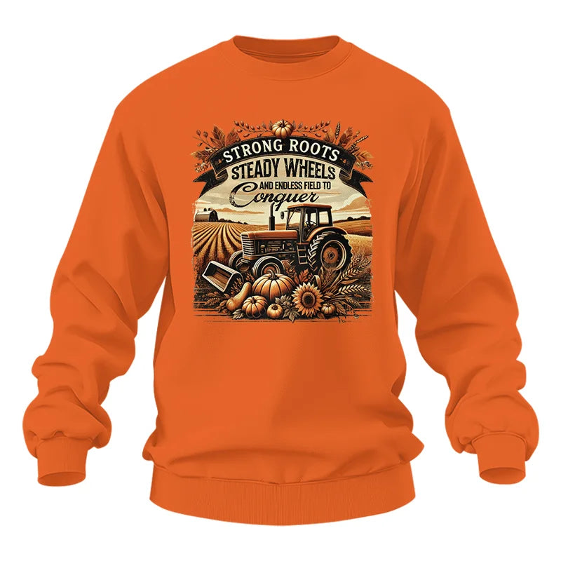 Thanksgiving Farmer Endless Fields To Conquer 2 - Unisex Heavy Blend™ Crewneck Sweatshirt