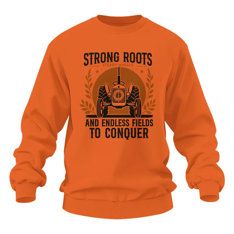 Thanksgiving Farmer Endless Fields To Conquer 4 - Unisex Heavy Blend™ Crewneck Sweatshirt