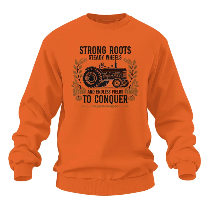 Thanksgiving Farmer Endless Fields To Conquer 5 - Unisex Heavy Blend™ Crewneck Sweatshirt