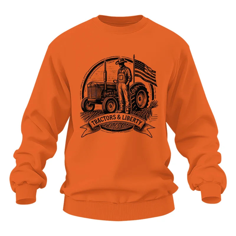 Tractors And Liberty - Unisex Heavy Blend™ Crewneck Sweatshirt