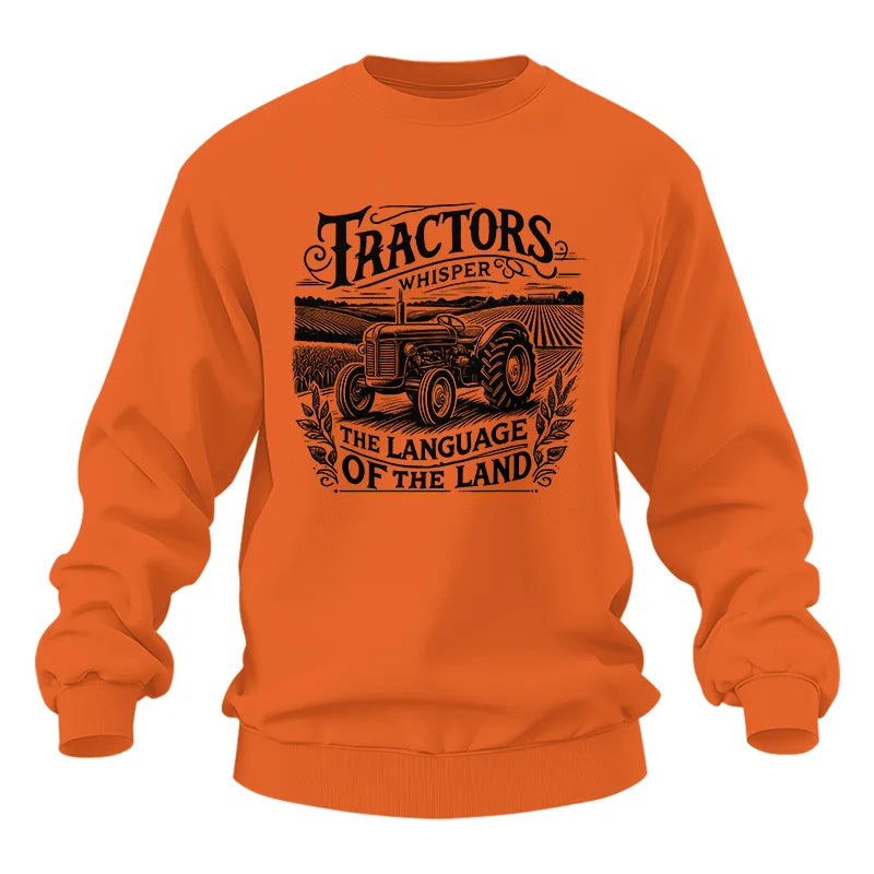 Image of Tractors Whisper The Language Of The Land 1 - Unisex Heavy Blend™ Crewneck Sweatshirt