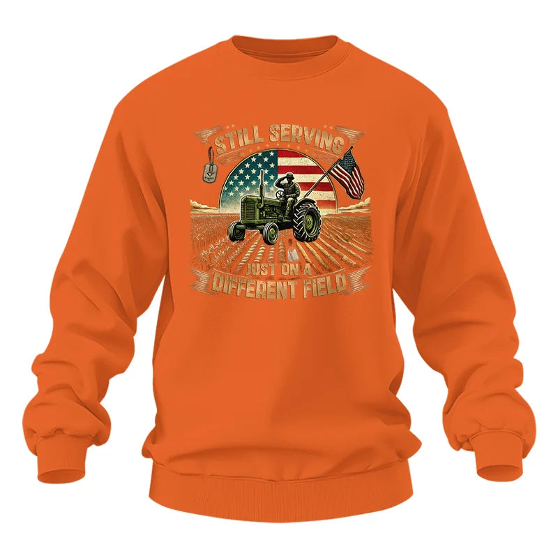 Veteran Farmer Still Serving 8 - Unisex Heavy Blend™ Crewneck Sweatshirt