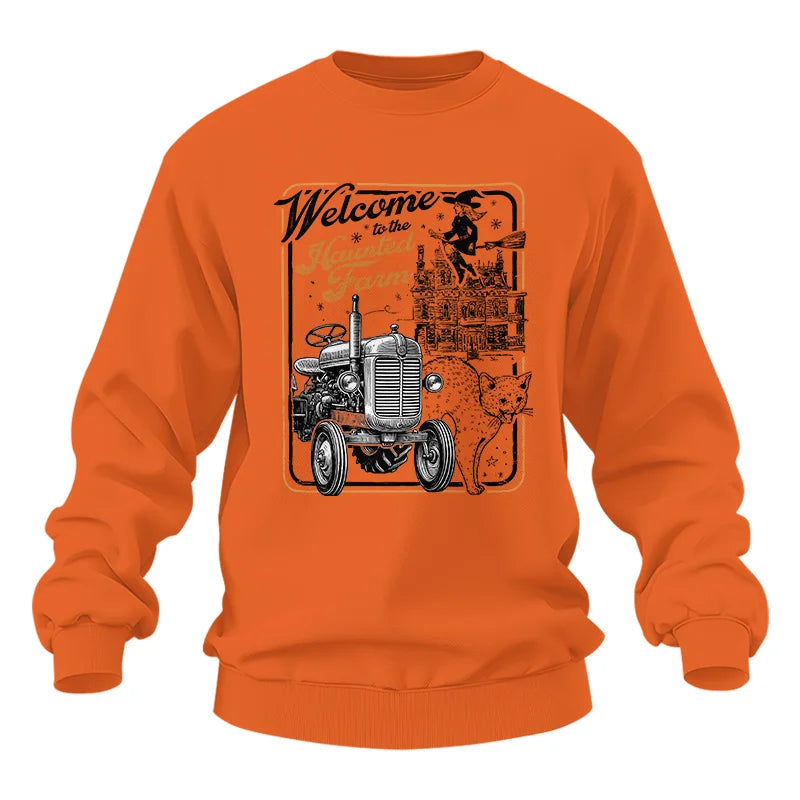 Image of Welcome To The Haunted Farm 1 - Unisex Heavy Blend™ Crewneck Sweatshirt