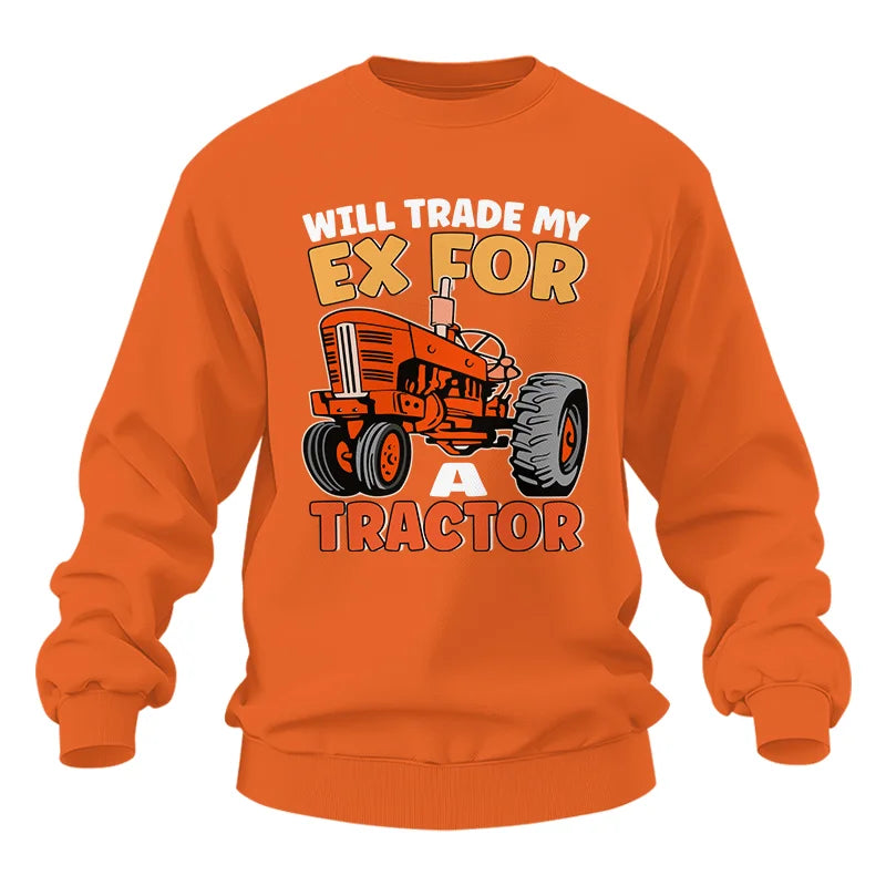 Image of Will Trade My Ex For Tractor - Unisex Heavy Blend™ Crewneck Sweatshirt