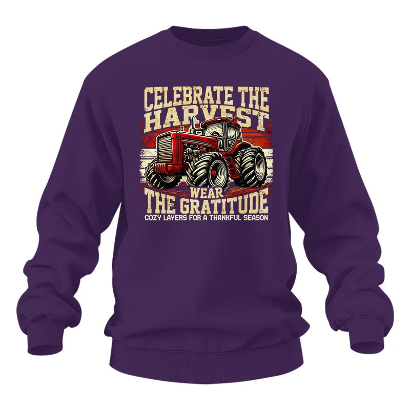 Celebrate the Harvest Wear the Gratitude - Unisex Heavy Blend™ Crewneck Sweatshirt