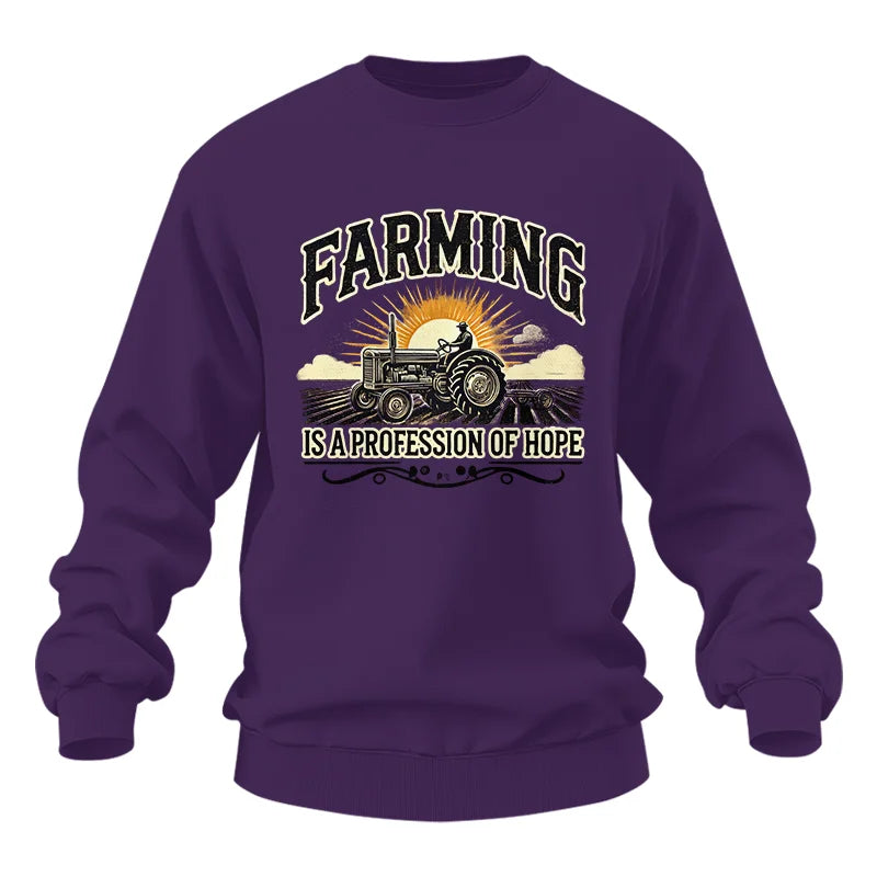 Image of Farming Is A Profession Of Hope 1 - Unisex Heavy Blend™ Crewneck Sweatshirt