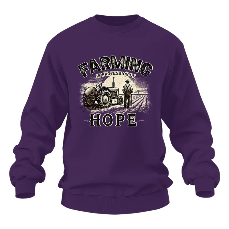 Image of Farming Is A Profession Of Hope 2 - Unisex Heavy Blend™ Crewneck Sweatshirt