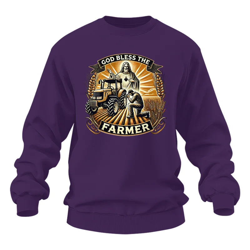 Image of God Bless The Farmer 2 - Unisex Heavy Blend™ Crewneck Sweatshirt