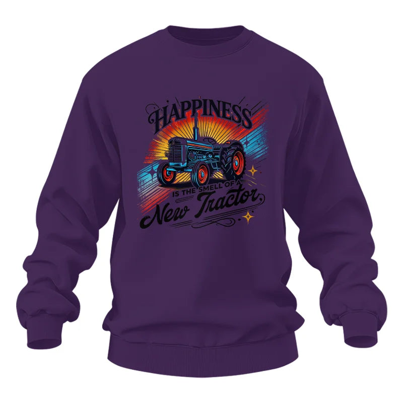 Image of Happiness Is The Smell Of A New Tractor - Unisex Heavy Blend™ Crewneck Sweatshirt