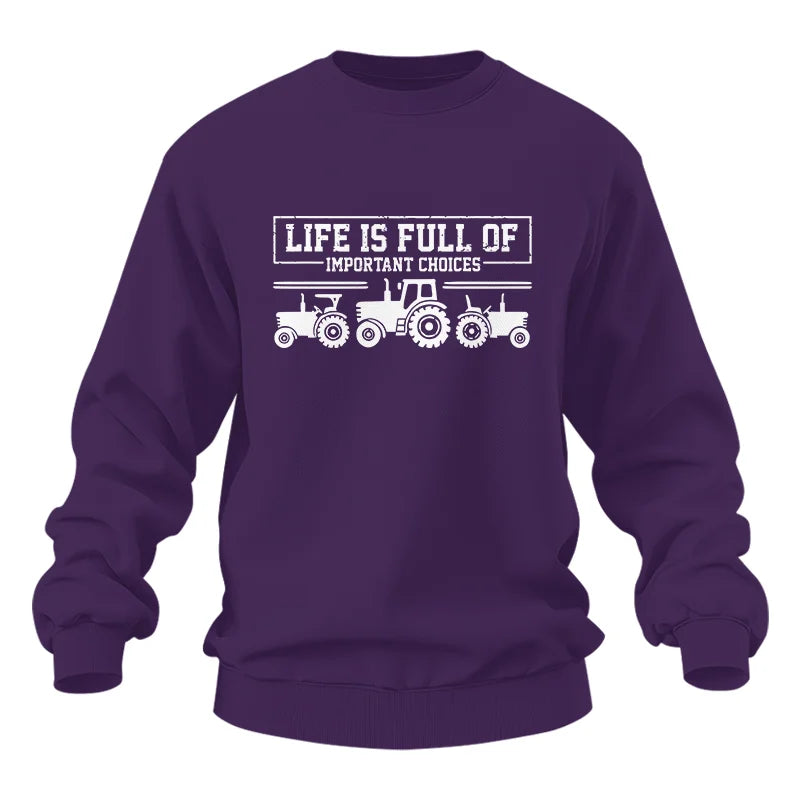 Image of Life Is Full Of Important Choices 31 - Unisex Heavy Blend™ Crewneck Sweatshirt