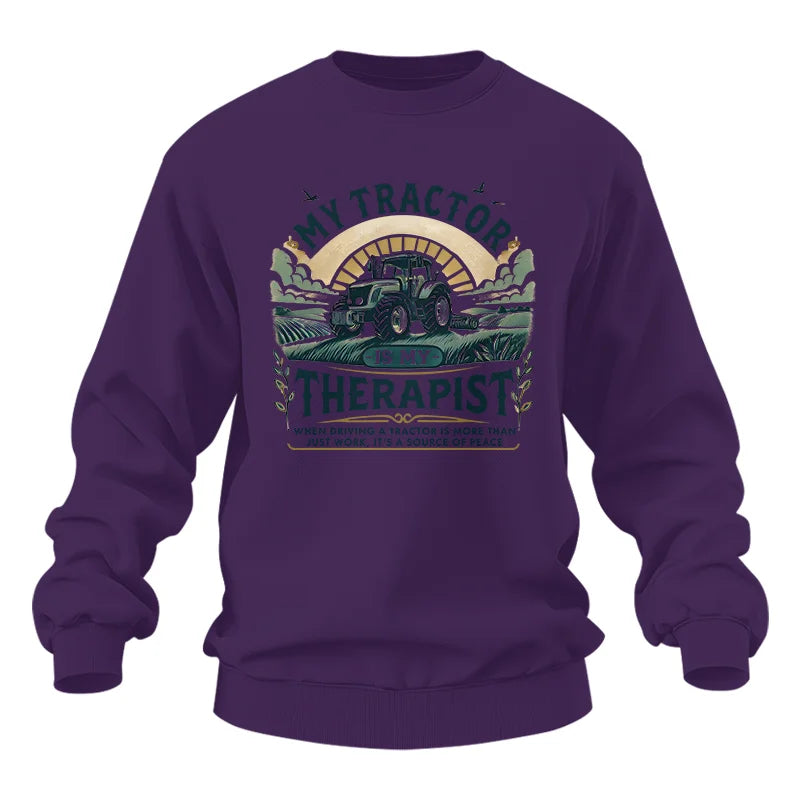 My Tractor Is My Therapist - Unisex Heavy Blend™ Crewneck Sweatshirt