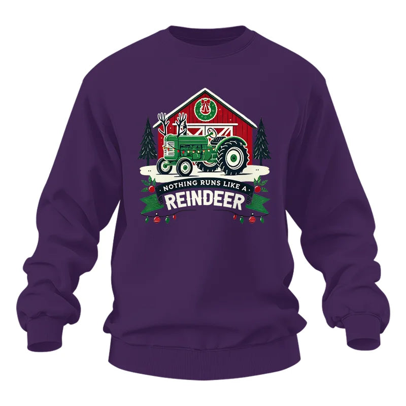 Nothing Runs Like A Reindeer 2 - Unisex Heavy Blend™ Crewneck Sweatshirt