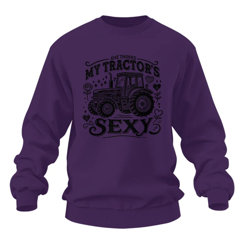 Image of She Thinks My Tractor's Sexy - Unisex Heavy Blend™ Crewneck Sweatshirt