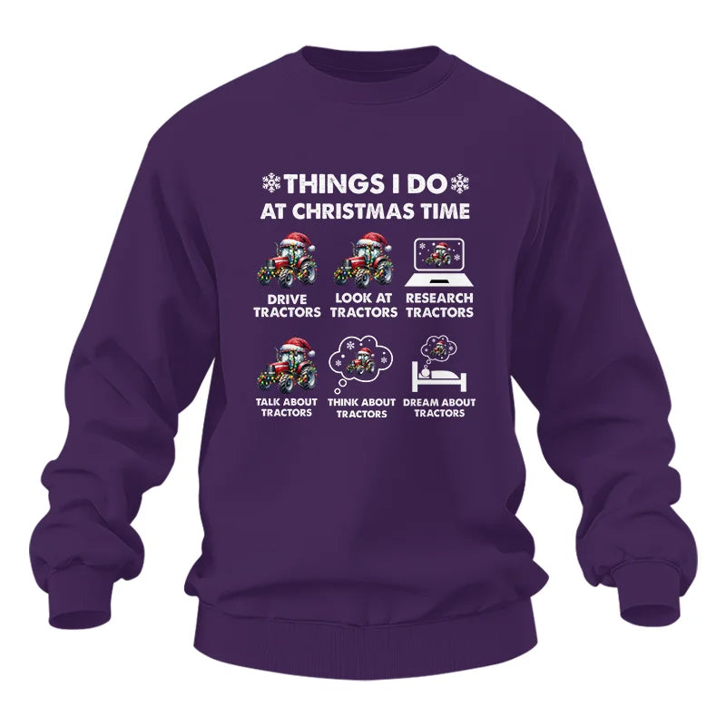 Image of Things I Do At Christmas Time - Unisex Heavy Blend™ Crewneck Sweatshirt